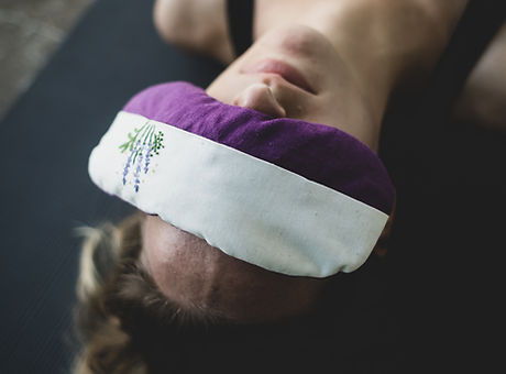 Restorative with eye pillow